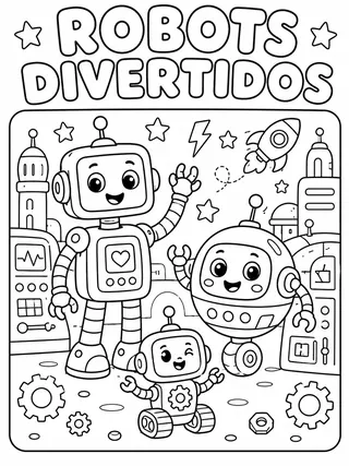 Robots divertidos