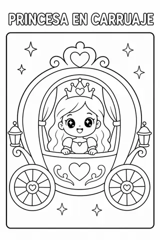 Princesa en carruaje